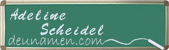 Adeline Scheidel Visitenkarte